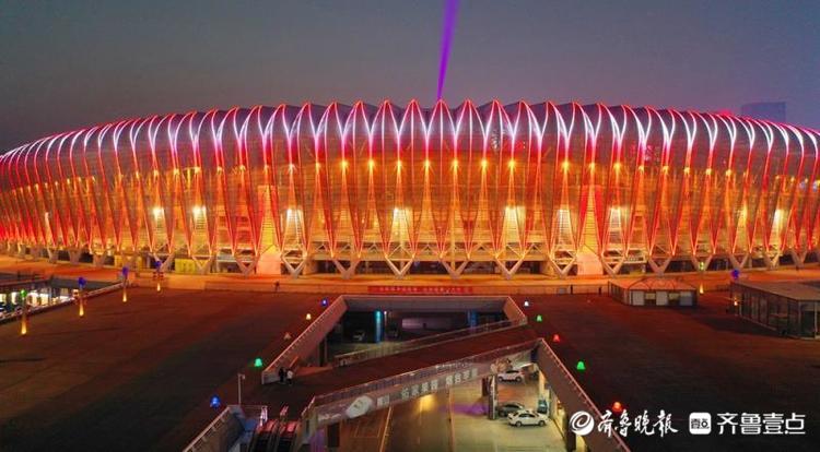 济南霓虹灯,济南城市夜景霓虹灯