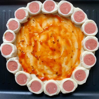 不用烤箱平底锅做披萨最简单做法,披萨的家常做法不用烤箱平底锅