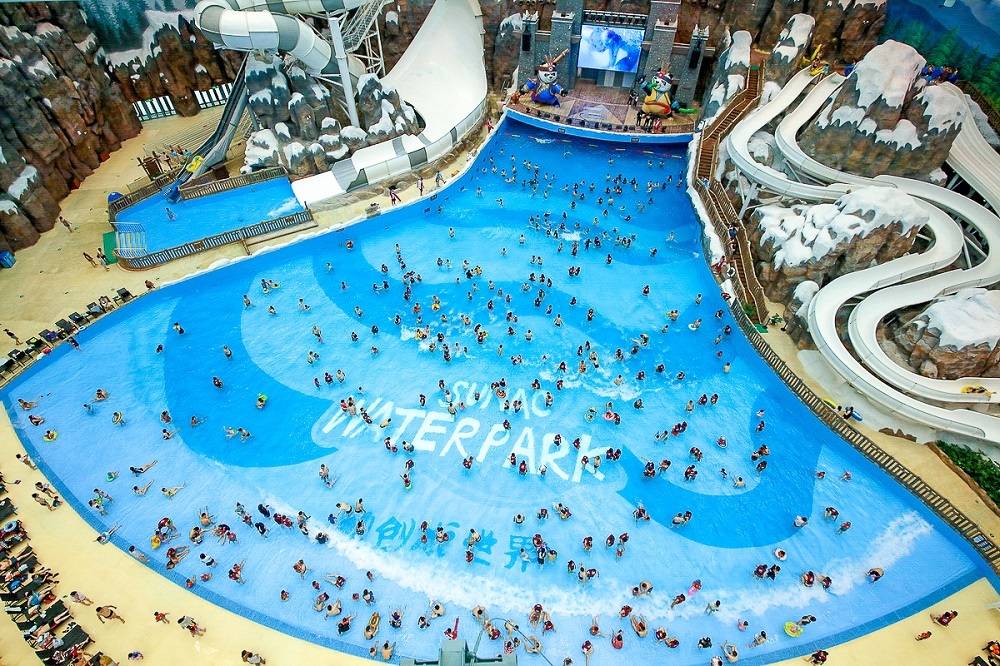 推荐不怕水脏的水上乐园,周末适合去的水上乐园室内