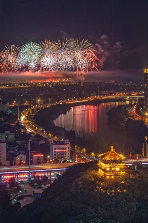 浏阳烟花传承与发展,浏阳创意烟花