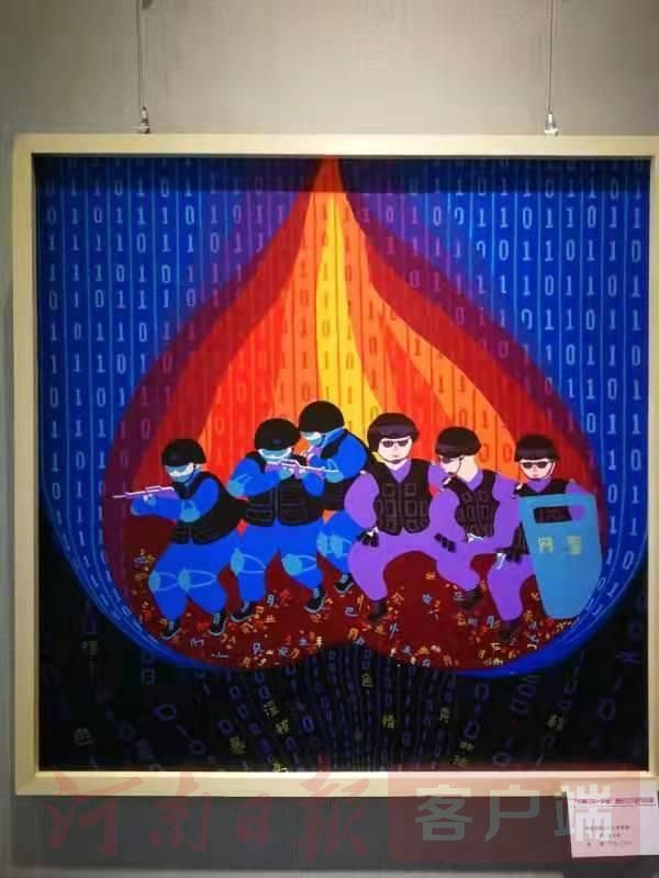 舞阳农民画作品欣赏,各地围墙上的舞阳农民画