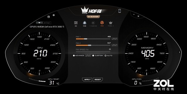 影驰hofextreme3080ti,影驰geforcertx3080ti金属