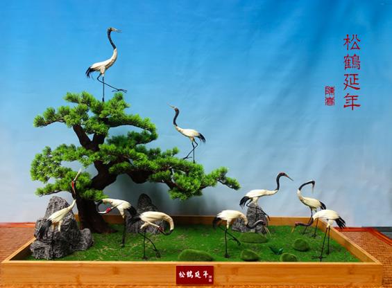 南天竹编织盆景,竹丝可以做成哪些成品