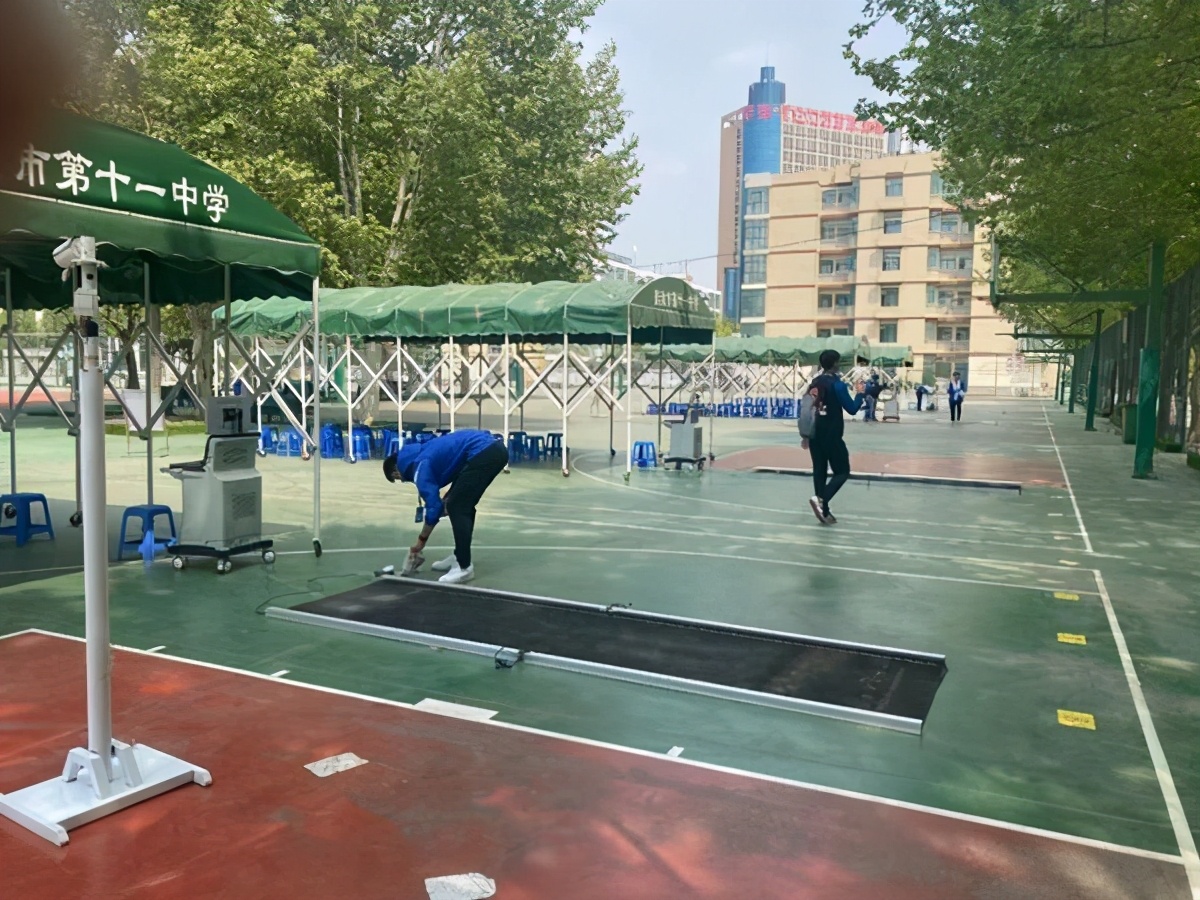 郑州市区中招体育考试今日开考