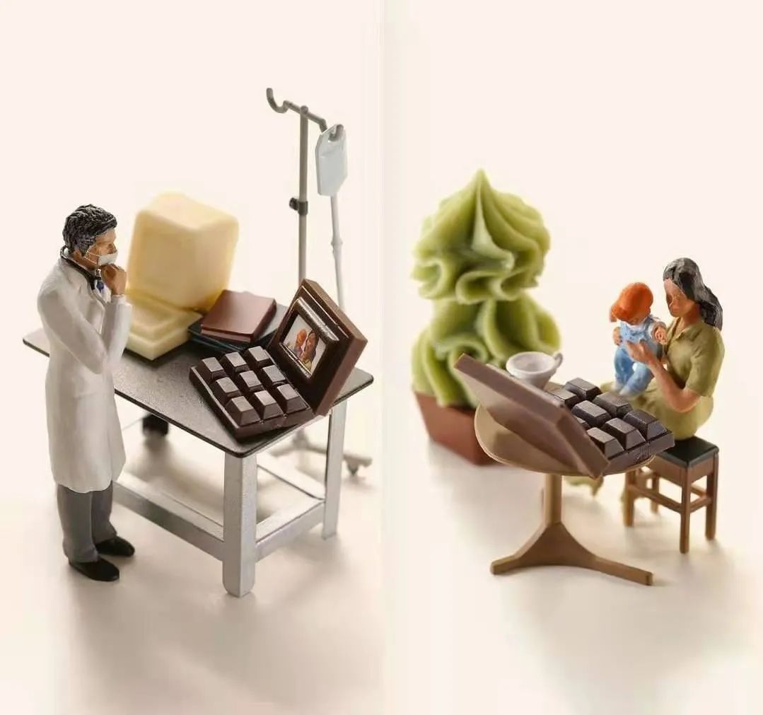 这个日本人，把奥运场地做成一个口罩那么大......