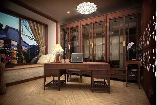 瓷砖书房设计,瓷砖打造的书房