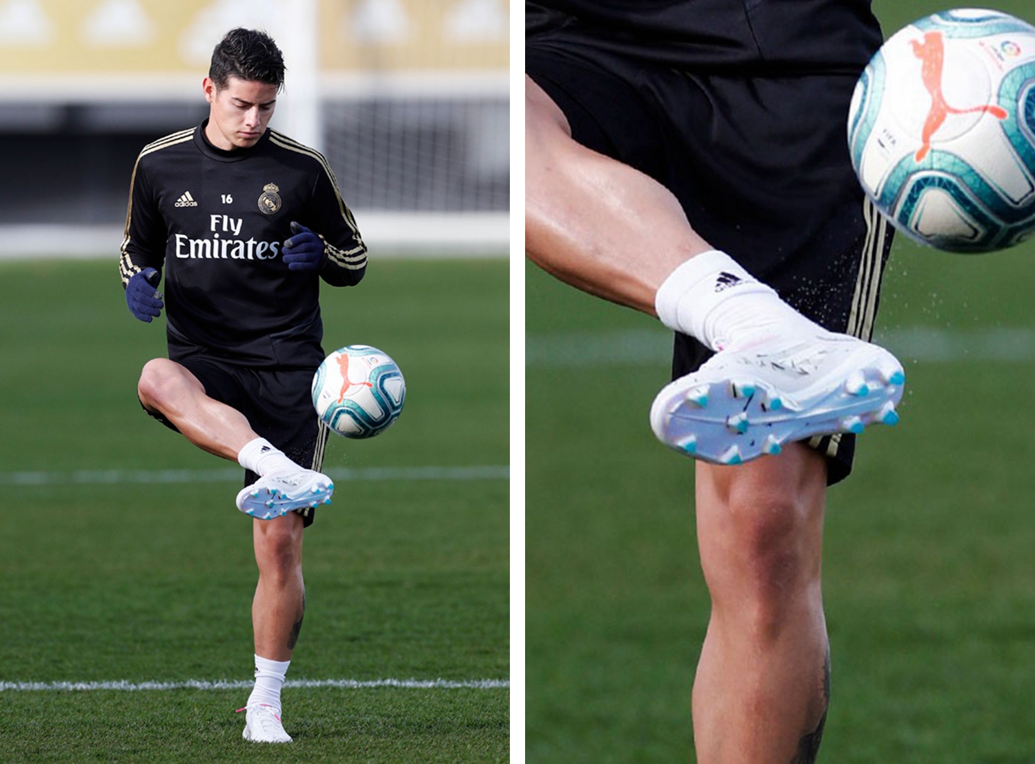 职业运动员上脚篮球鞋,近期球员上脚战靴一览