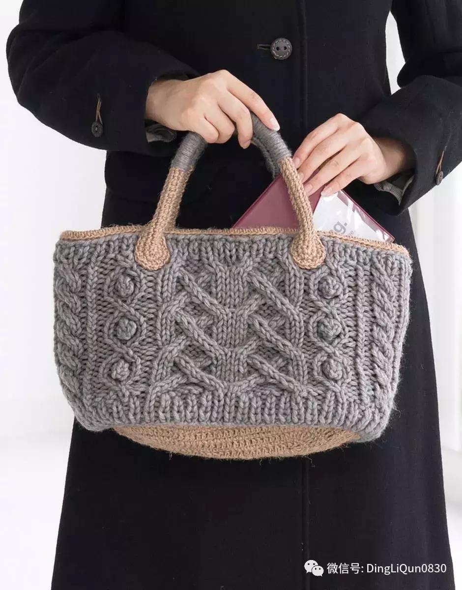 围巾编织教程10-15岁,圆肩针织宽松套头衫小款编织