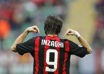 因扎吉游走于越位线视频,尤文双子星皮耶罗因扎吉