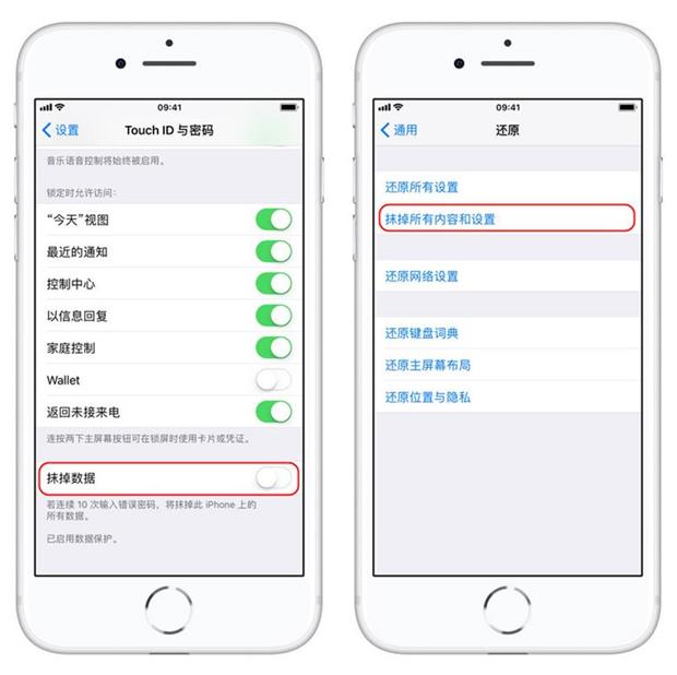 抹掉iphone会清除什么数据,苹果手机被抹掉数据会变成什么样