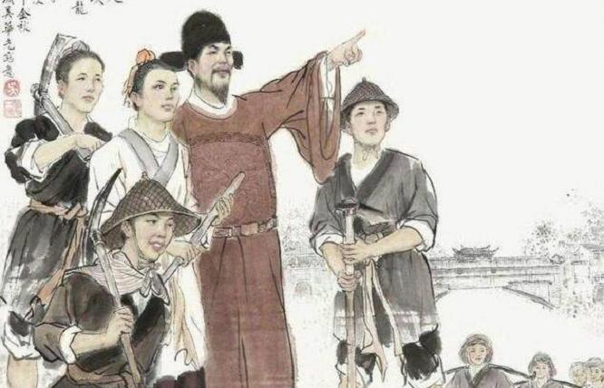 敢于直谏的大臣海瑞,海瑞以小博大不惧强权