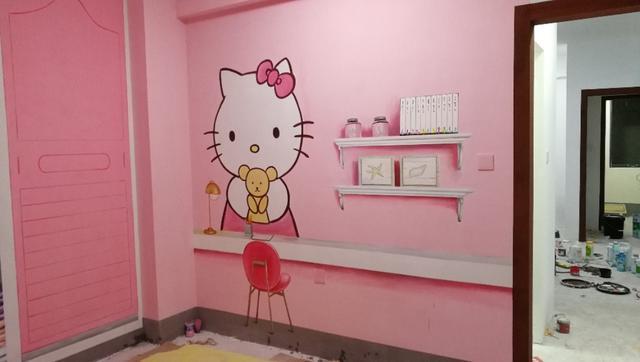 怎么给自己家的墙画墙绘,房地产3d效果图设计制作