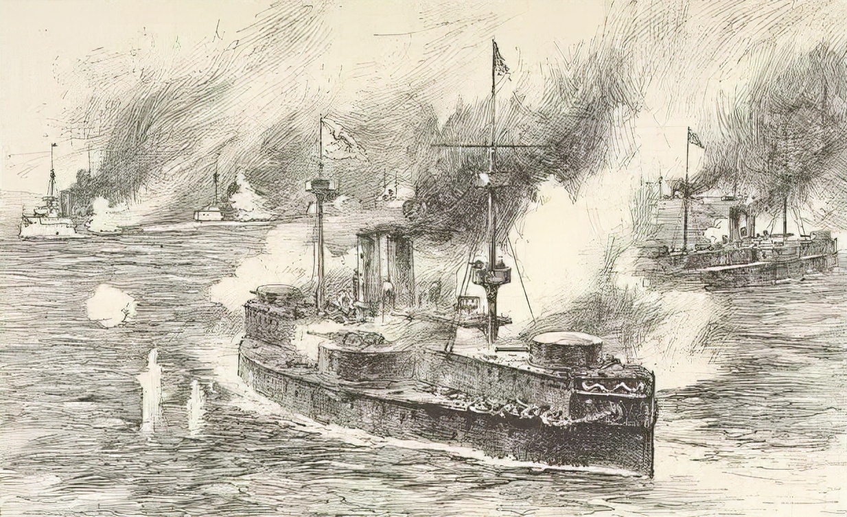 中日大东沟海战详细经过,中日甲午战争大东沟海战