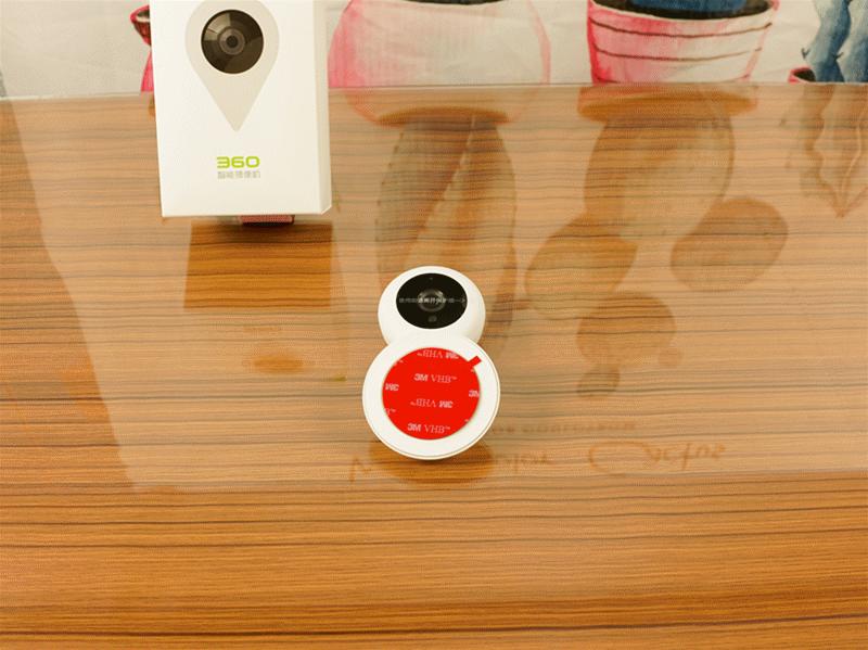 360智能摄像机云台标准版蓝灯,360智能摄像机夜视模式