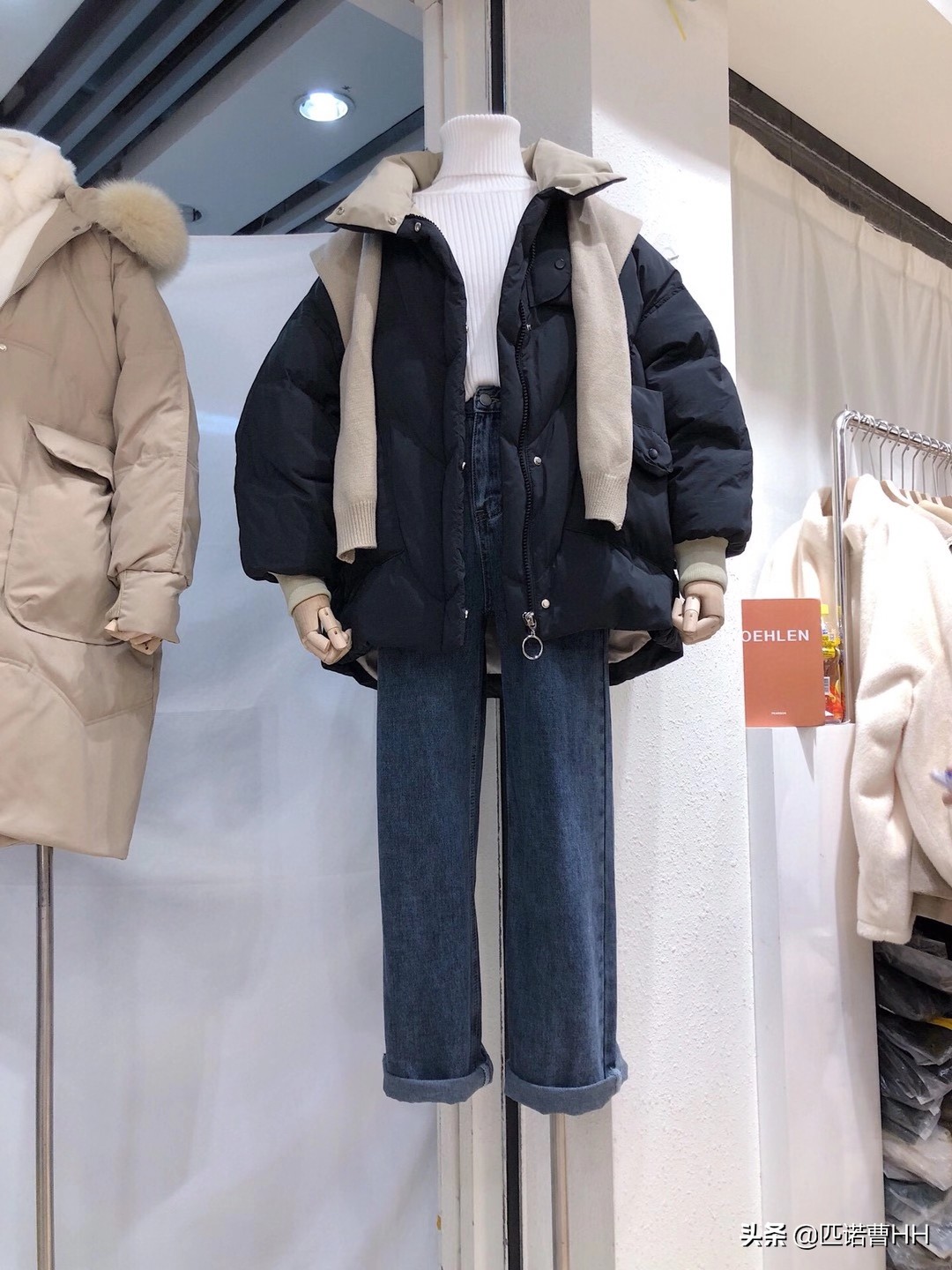 冬季穿搭韩系羽绒服短款,时尚洋气百搭减龄保暖棉服