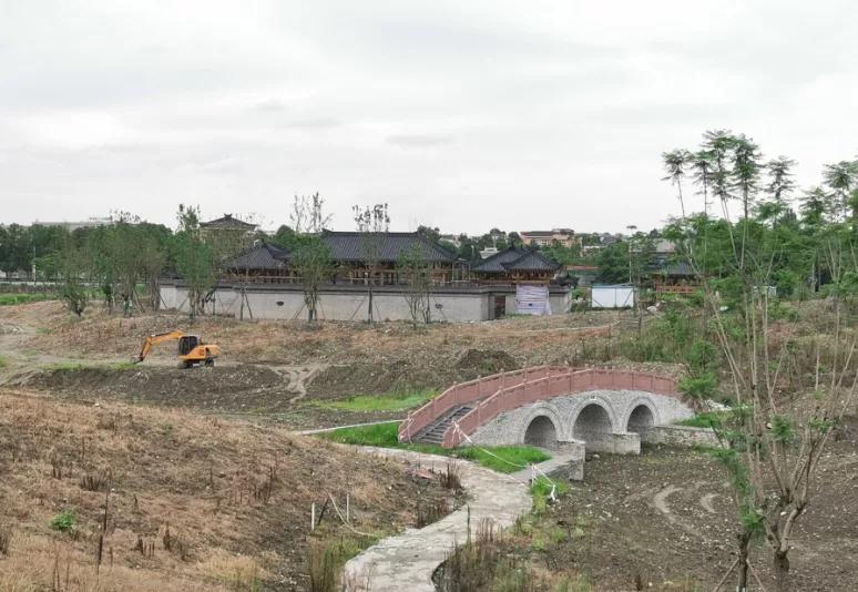 年底主体完工！一起到双流的这片“海”里品味三国文化