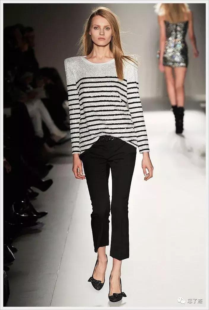 时尚达人必备的经典品-条纹衫，虽简单但不凡