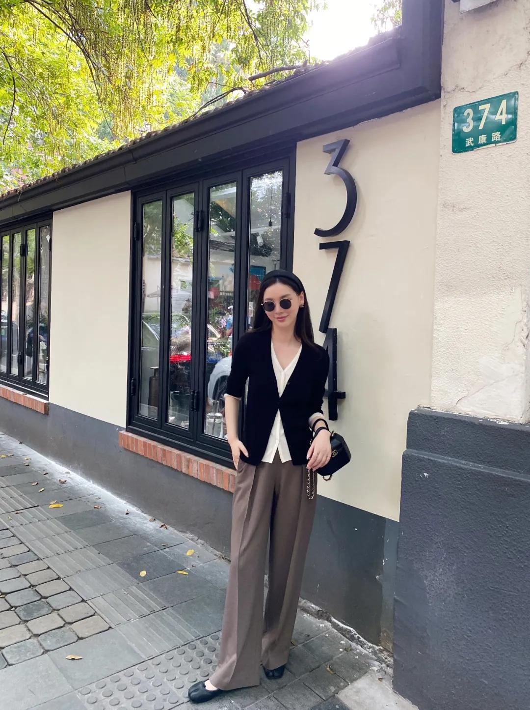 5套秋季穿搭简单时髦又漂亮哟,初秋30-40岁穿搭