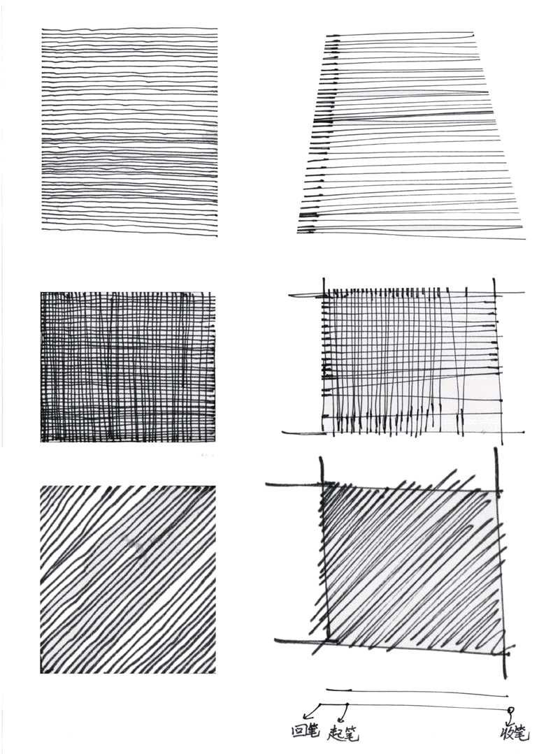 排列线条练习方法图解,线条怎么练习视频