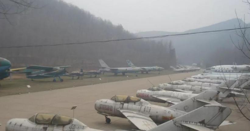 河南平顶山飞机坟场,全球第一飞机坟场