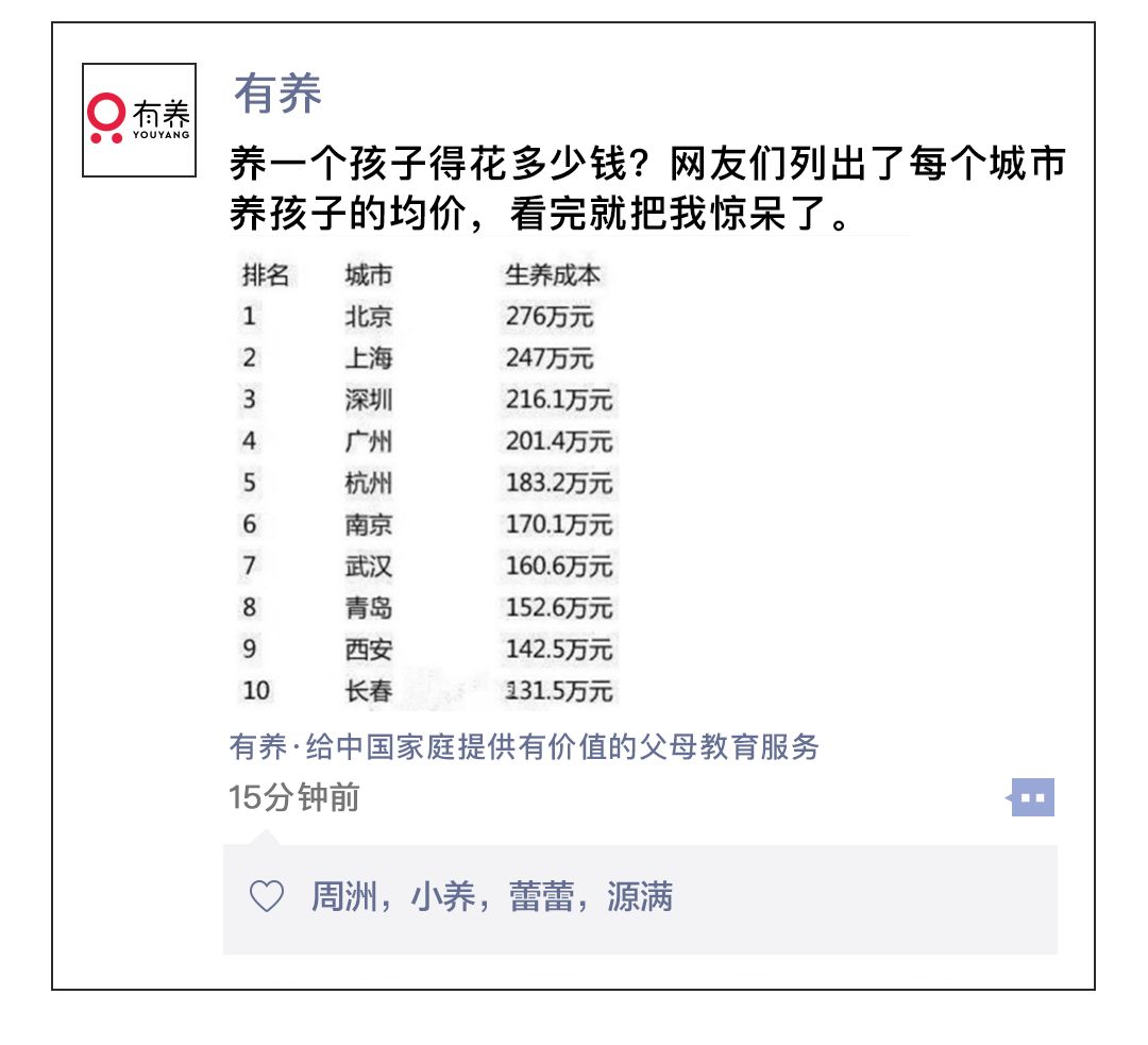 养孩子攒不到钱,养小孩后总觉得钱不够