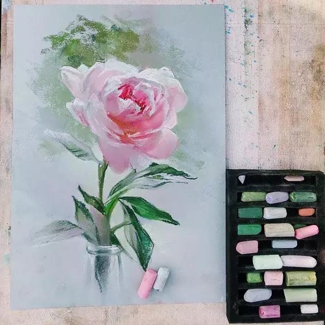 色粉笔技法,色粉笔怎么调各种颜色