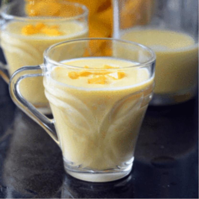 给孩子做芒果饮品,给宝宝做的芒果饮品