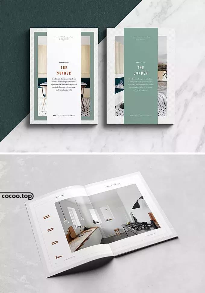 用网格做隔板,打破网格版式