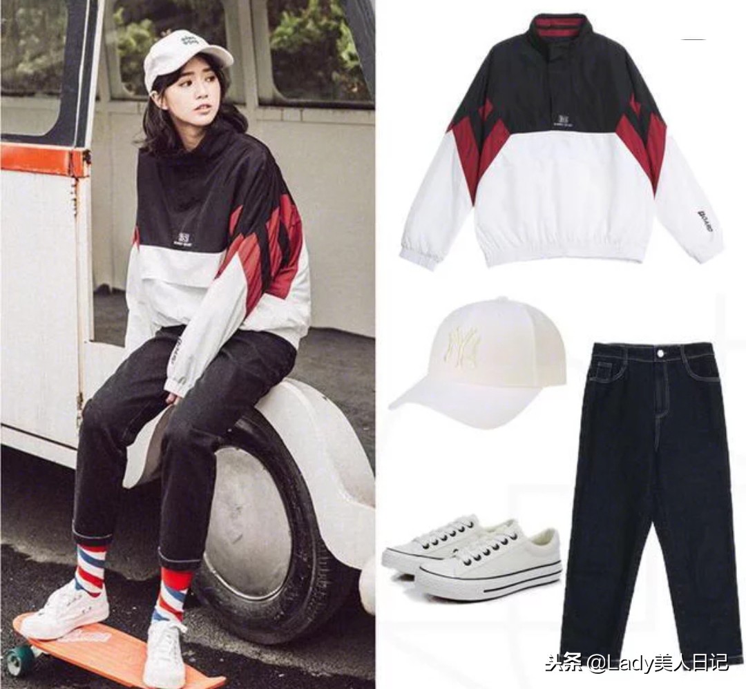 谁说假小子女孩不讨喜？这9套衣服穿起来，女孩子都被撩倒