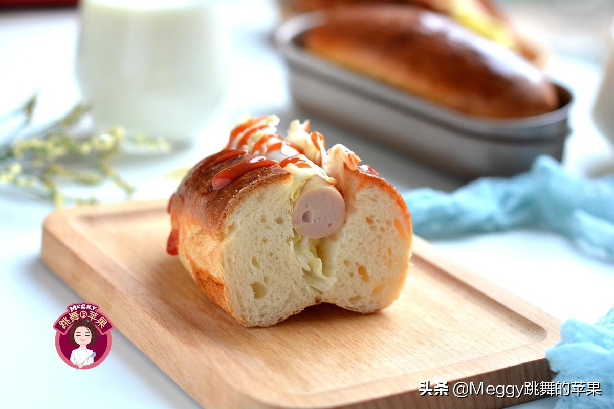 怎么自制热狗面包,热狗面包4个配方