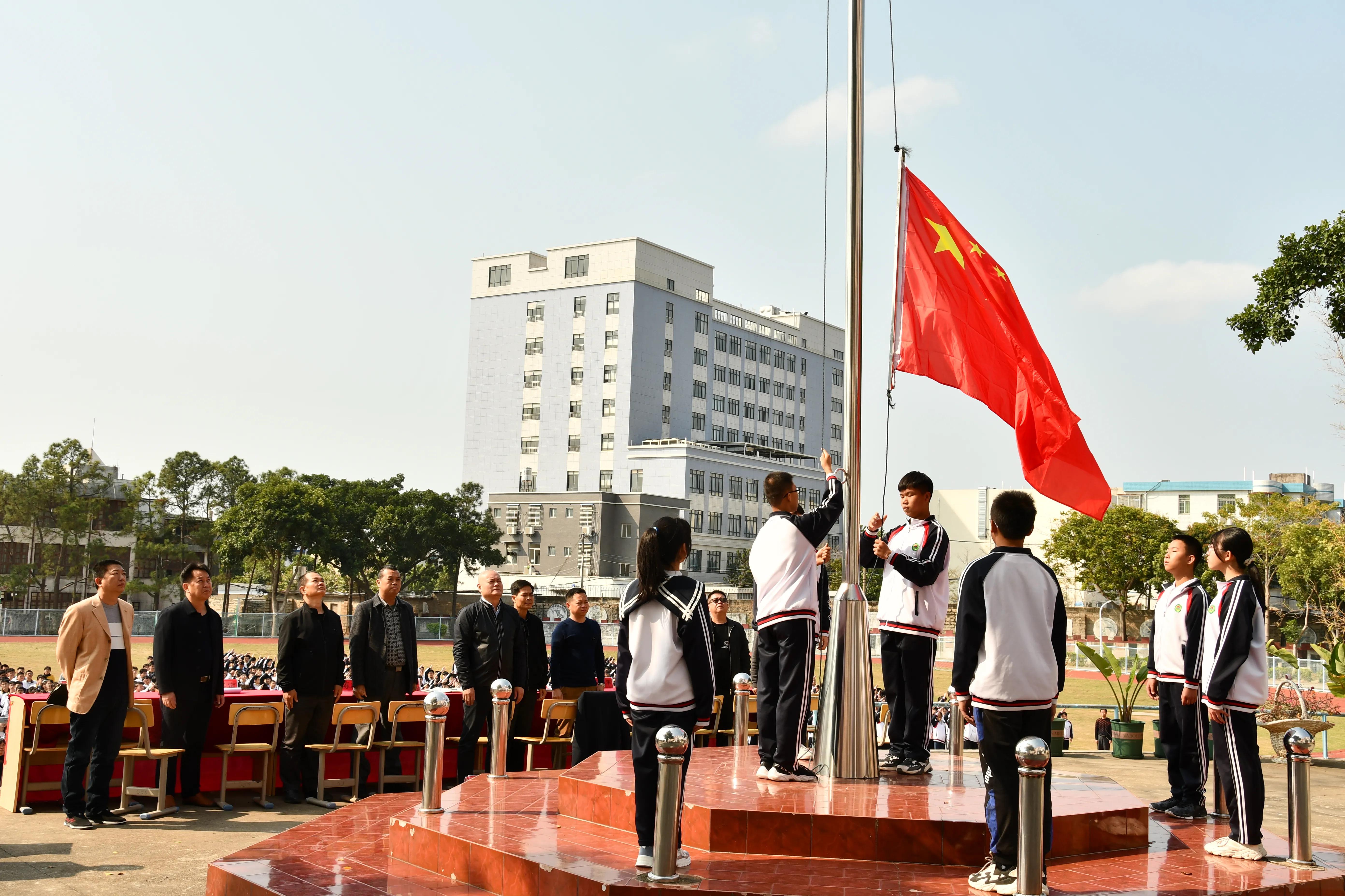 表彰大会优秀学生先进班集体,漳浦四中跑操