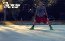 球场技术训练,球场上如何运球