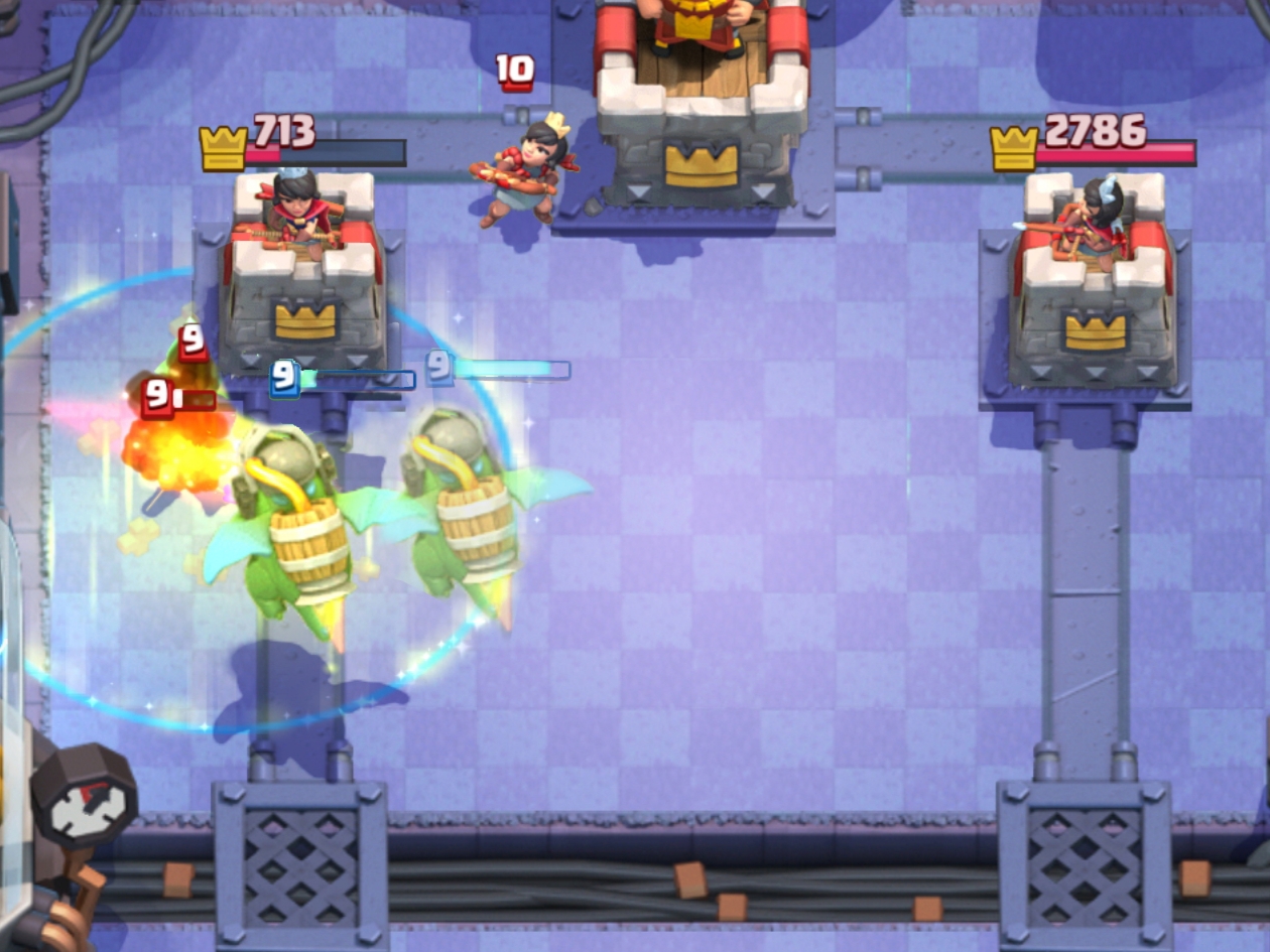 皇室战争小法术和大法术搭配,皇室战争治疗术