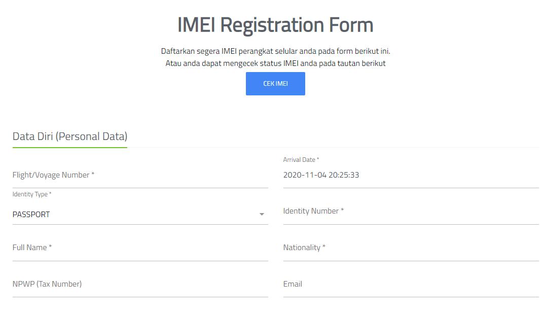 印尼入境后怎么解锁imei,印尼入境手机如何注册