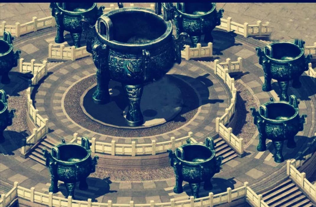 周朝九鼎现在在哪里,西周九鼎