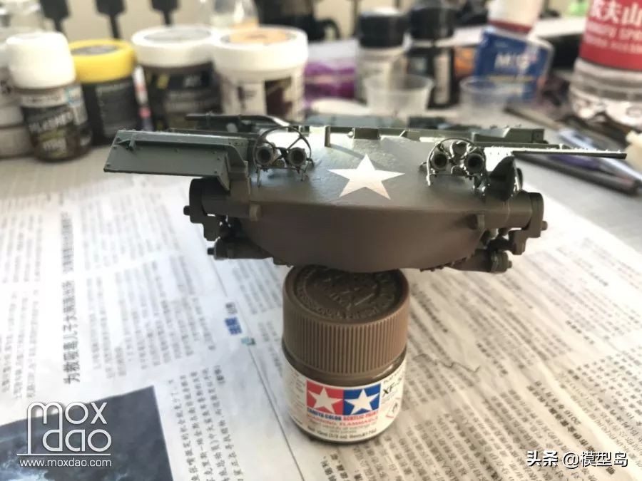 t34-85中型坦克模型,现代1:35主战坦克模型