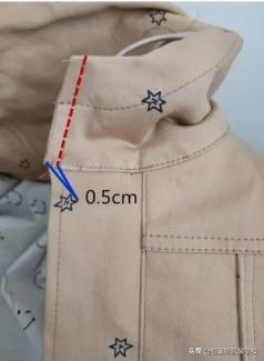 儿童插肩英伦式风衣裁剪图,落肩袖风衣外套的裁剪方法