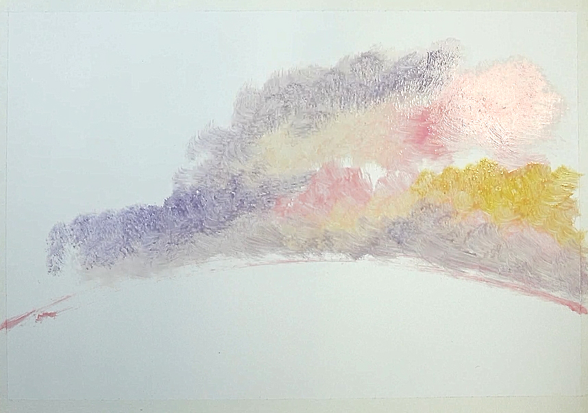 画星空画简单的教程,画画教程7-12岁星空画