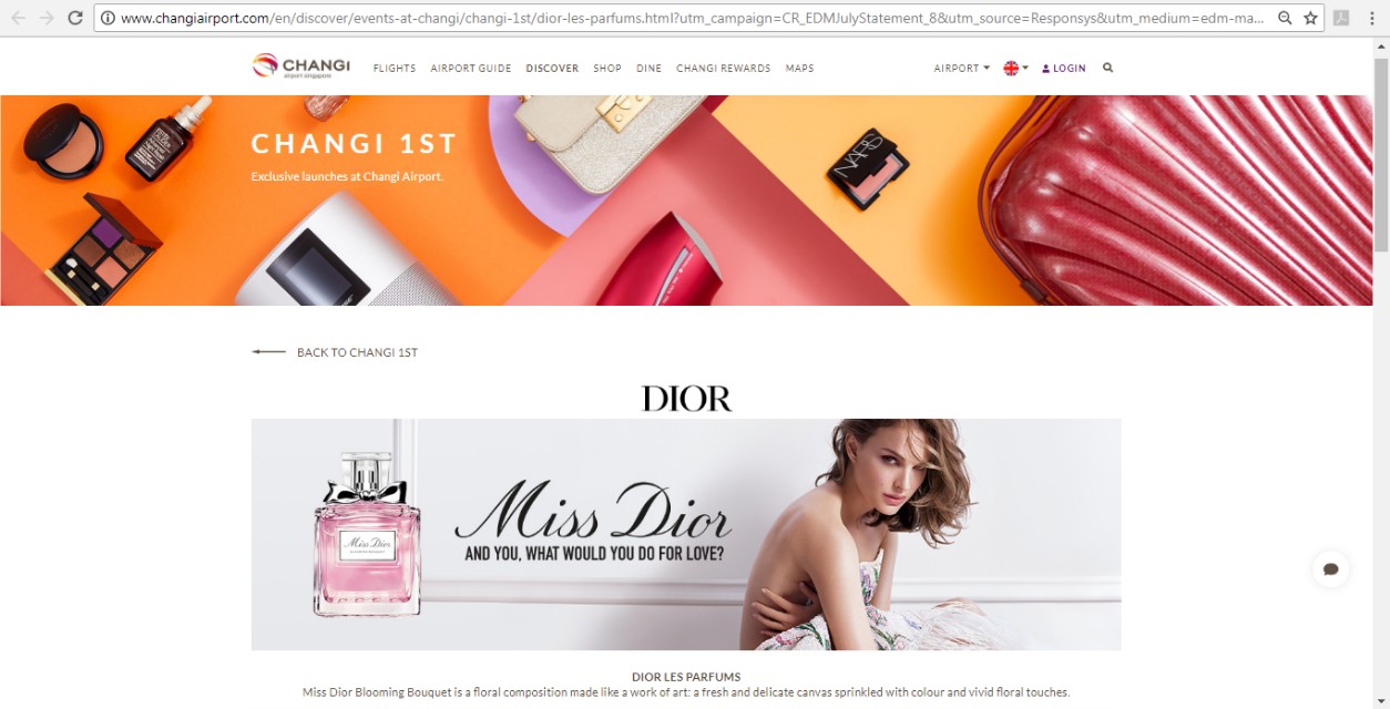 2019年去新加坡,娇兰一般几月会有大型活动