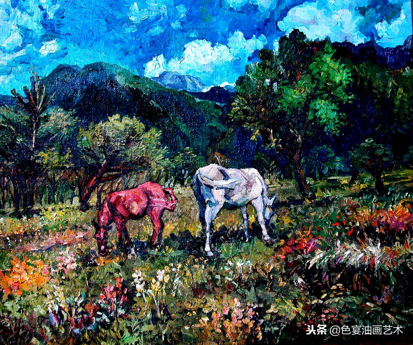 俄罗斯油画大师风景油画教程视频,油画大师油画风景创作教学视频