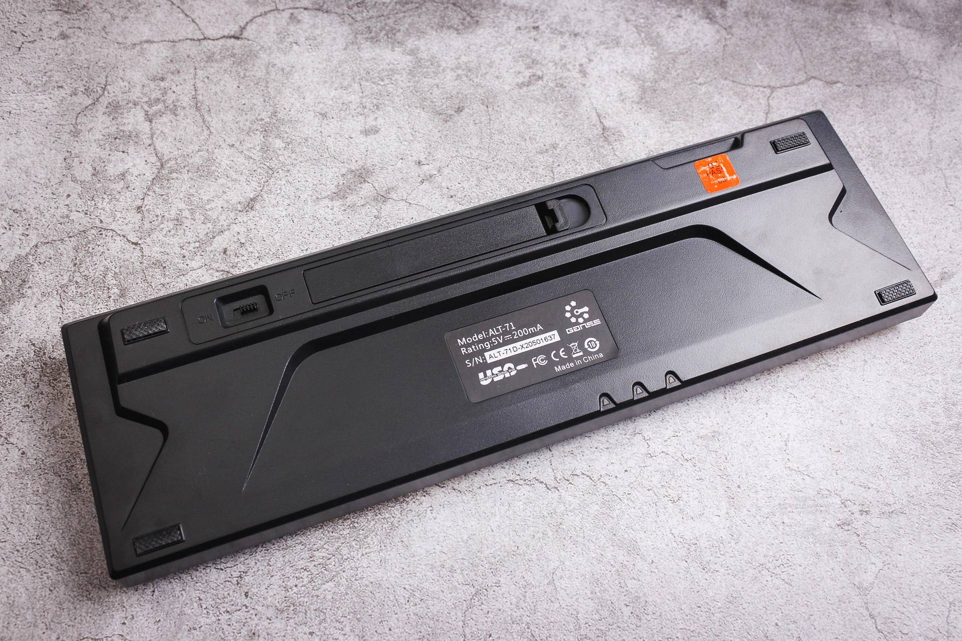 高斯机械rgb键盘测评,高斯alt71双模迷你机械键盘