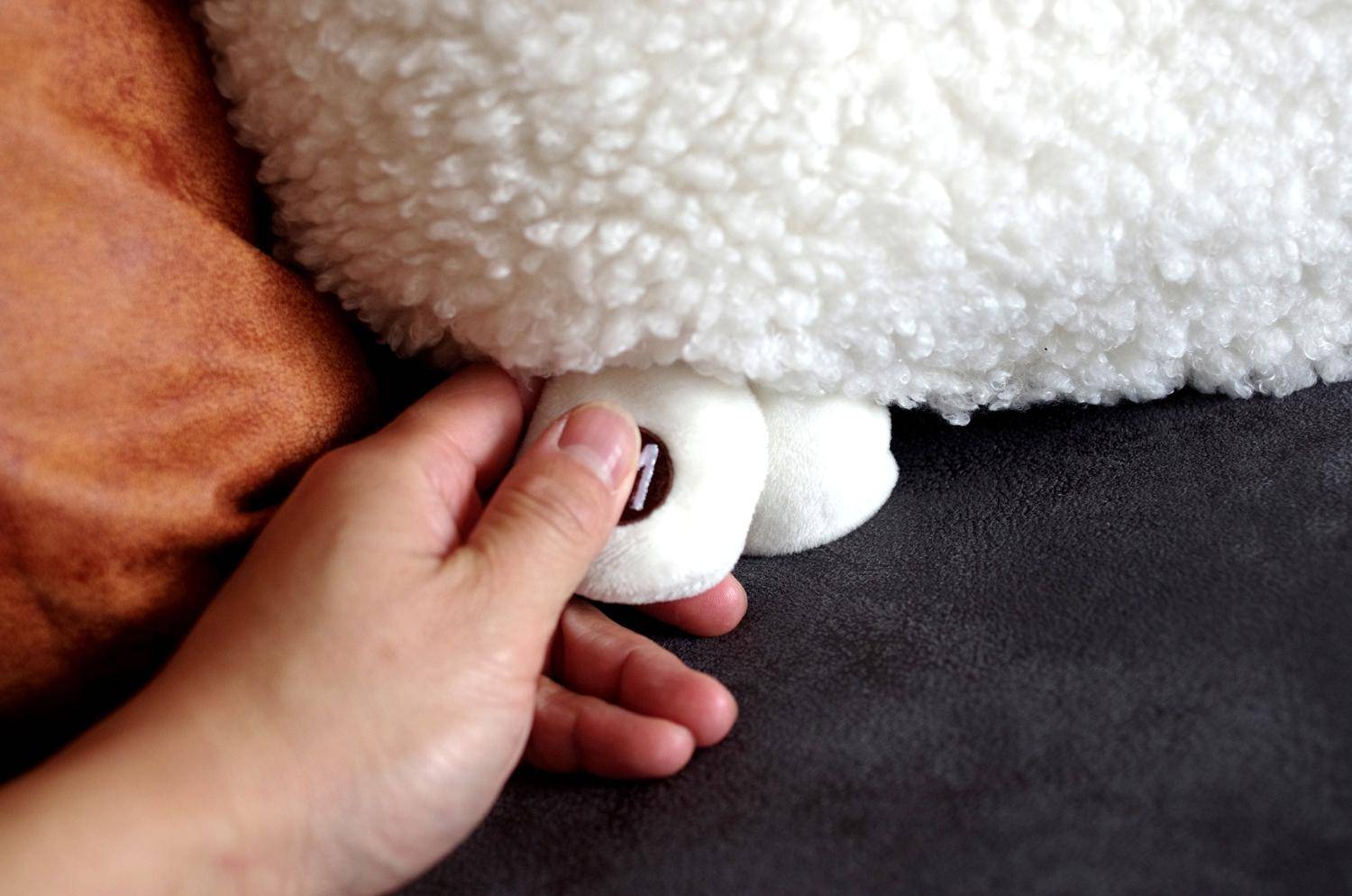 可爱治愈羊驼按摩器,可爱按摩枕羊驼