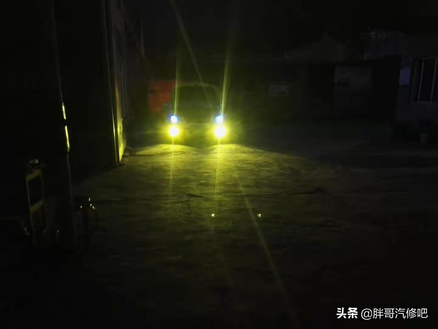 大灯散光不聚光自制透镜,大灯散光且亮度太低