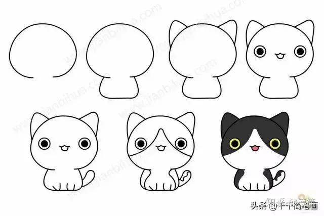 画小动物简笔画简单又漂亮,春天里的小动物怎么画简笔画