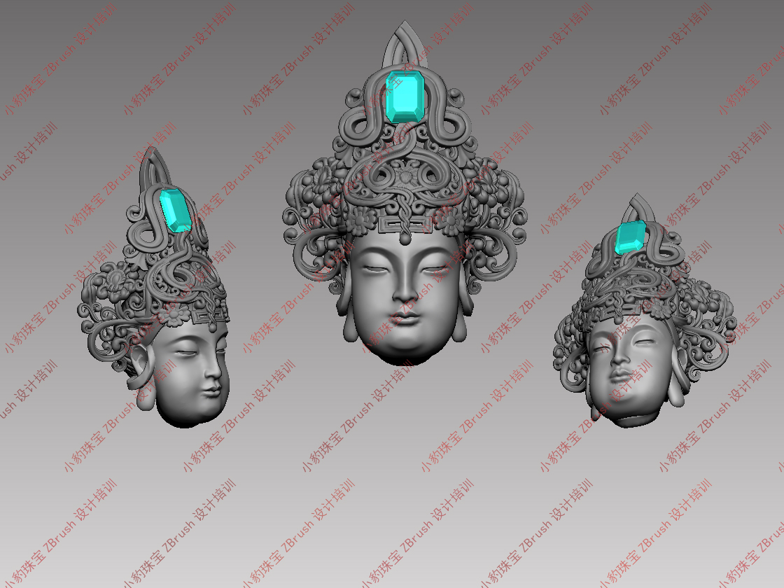 2023zbrush戒指基础教学,小豹珠宝zbrush设计教学