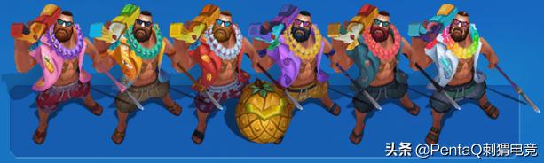 lol泳池派对男枪皮肤技能,lol男枪泳池皮肤视频