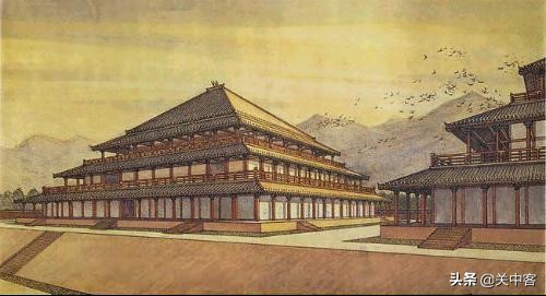 唐朝和秦朝汉朝的宫殿在哪,秦汉关中宫殿分布图