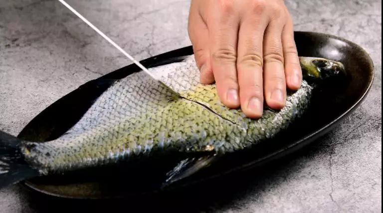 炖鱼小窍门去腥又入味,自己炖鱼原视频