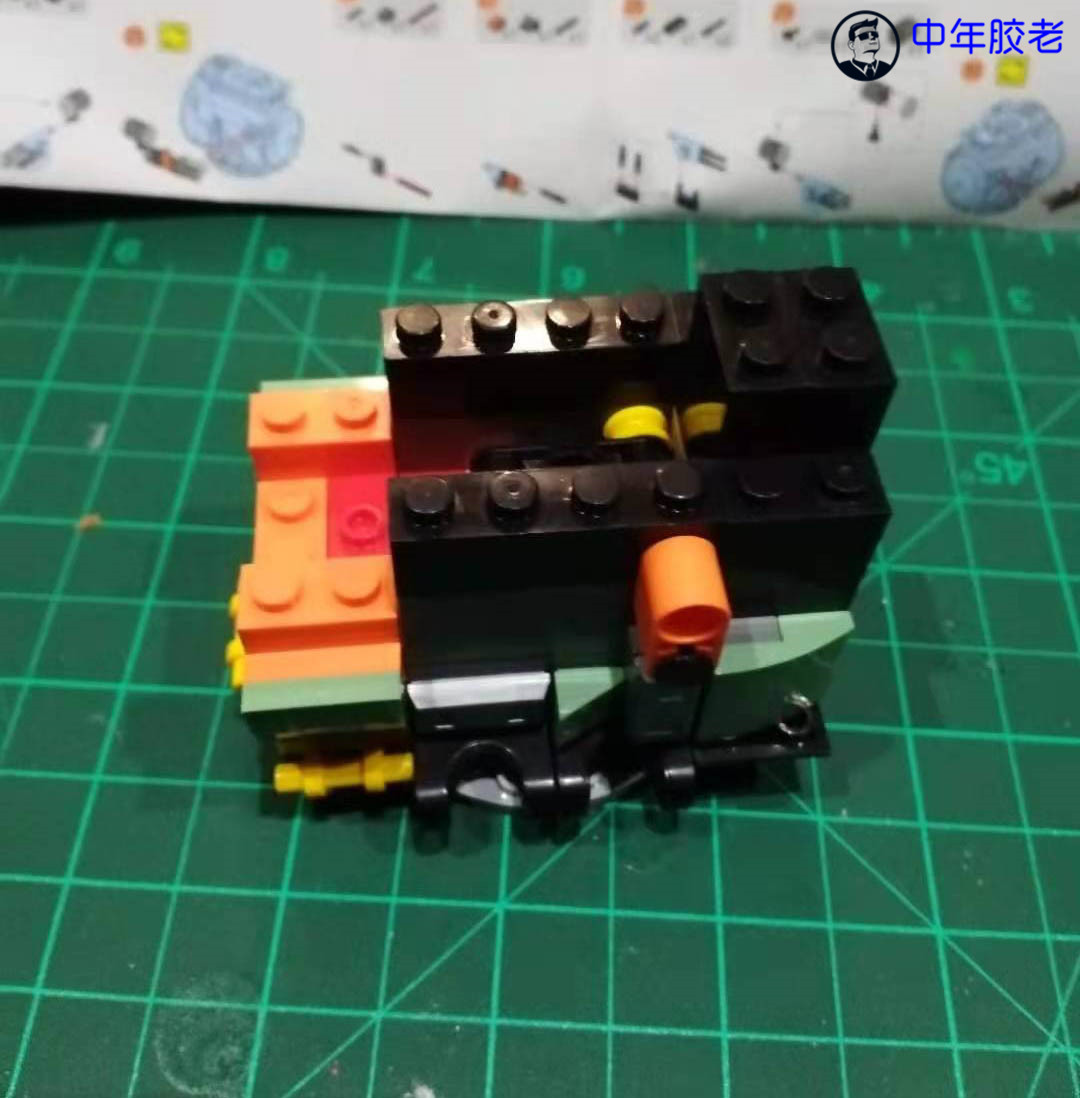 乐高守望先锋仓鼠机甲,守望先锋仓鼠乐高怎么拼