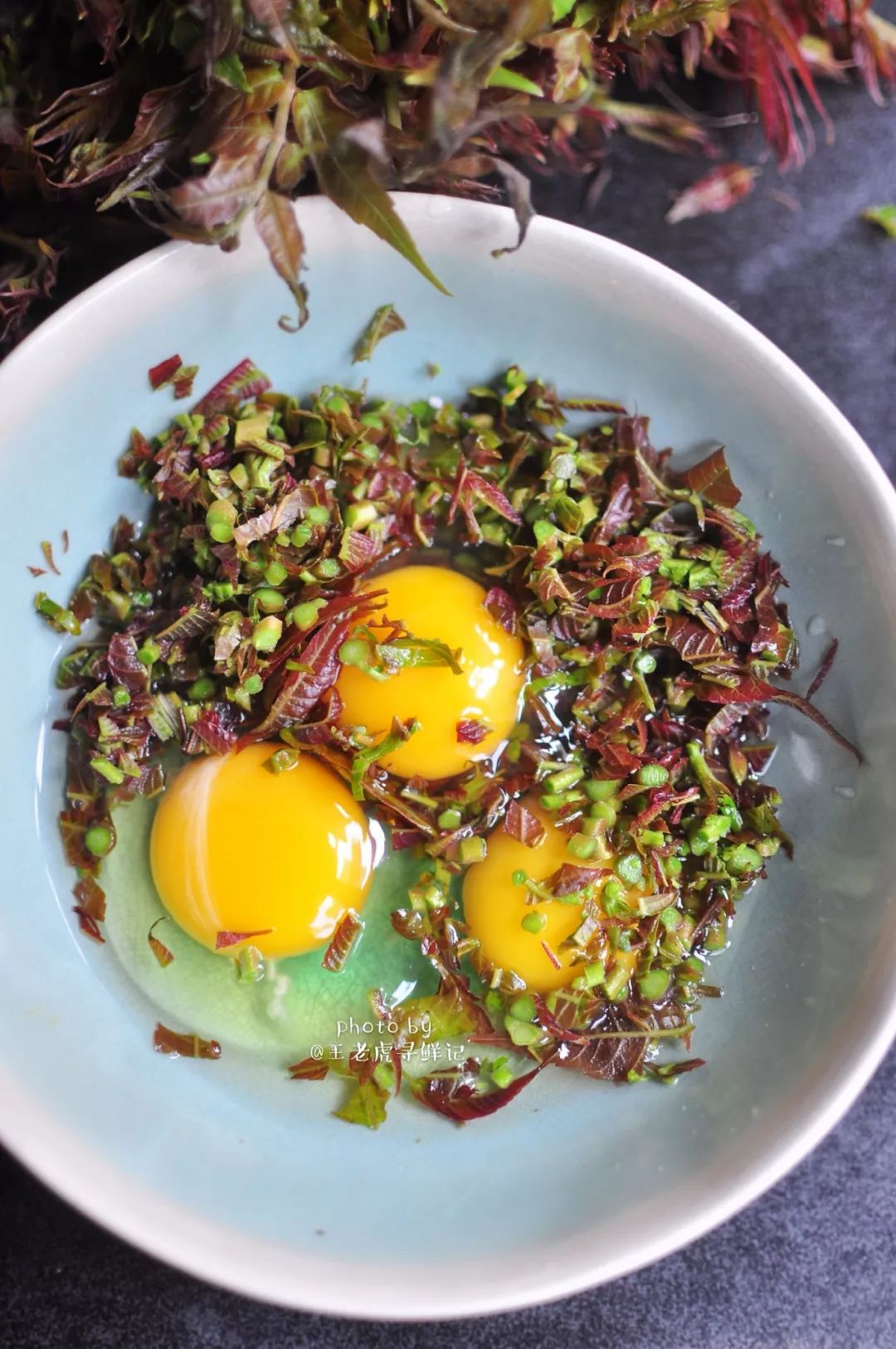 香椿吃起来有清凉的味道,香椿自由